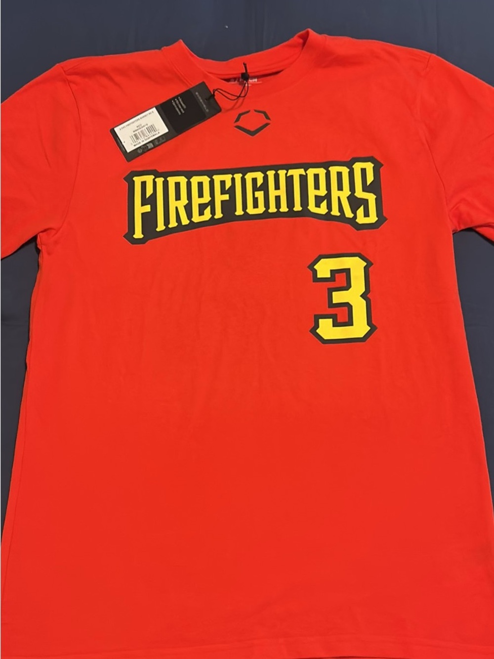 Evoshield Banana Ball Firefighters Team Short-Sleeve Tee - Red